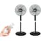 Simple Deluxe 16 in Pedestal Stand Fan HIFANXSTAND16RCX2 - alternate 1